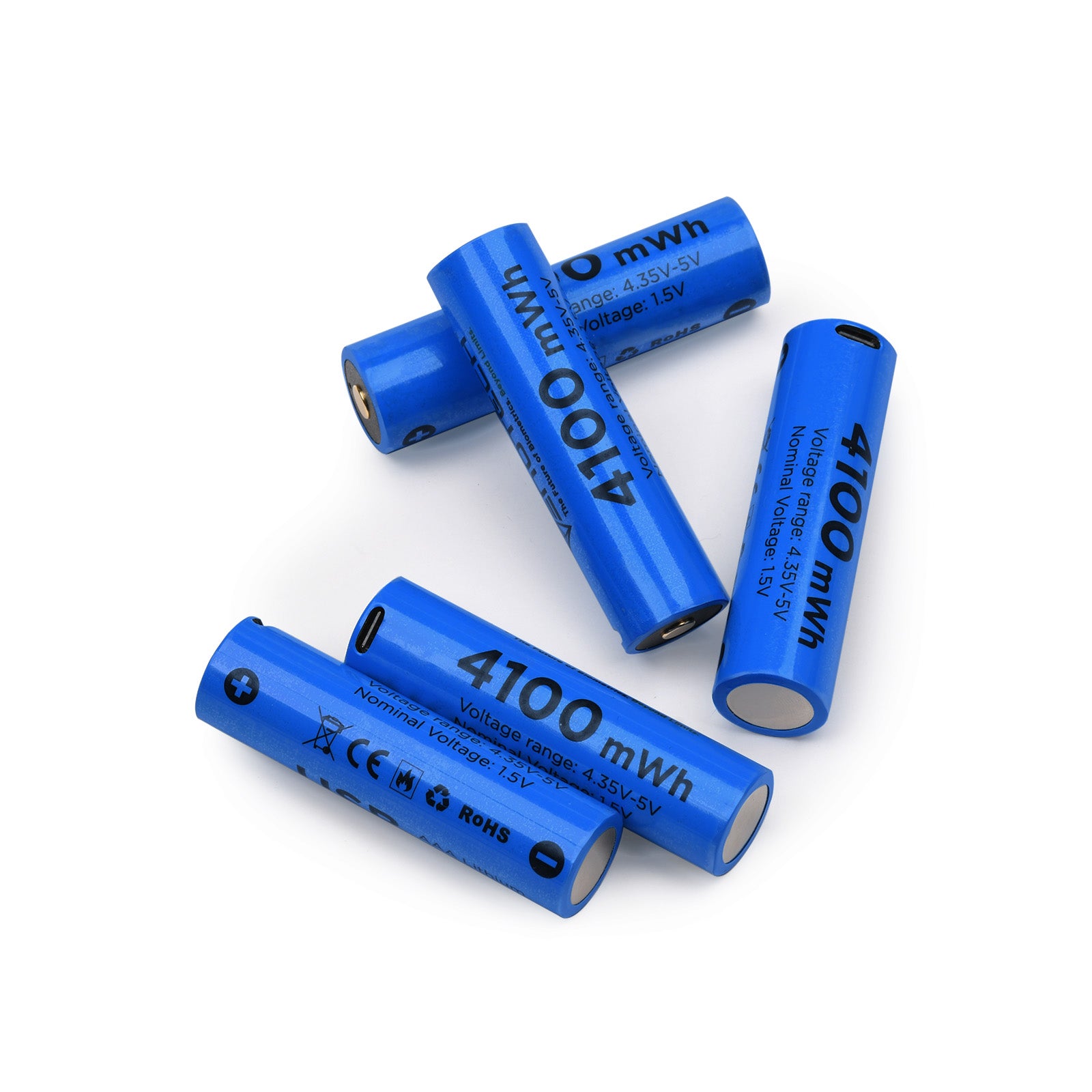 VenoTech™ 4100mWh Smart USB Rechargeable Lithium-ion Battery with LED Power Display Ideal for Flashlights, Headlamps, Bike Lights, Bluetooth Speaker Etc