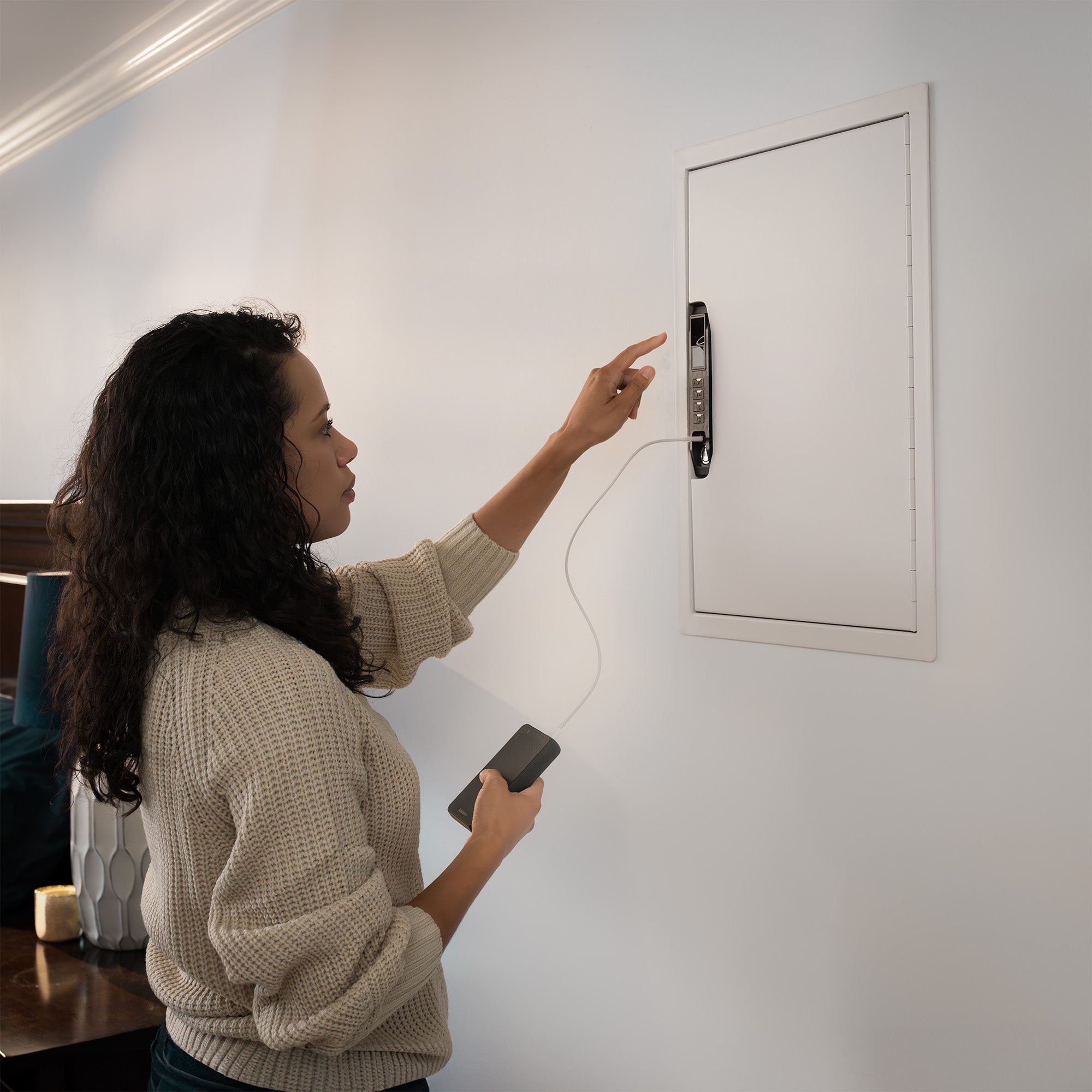 VenoTech™ Finger Vein In-Wall Safe