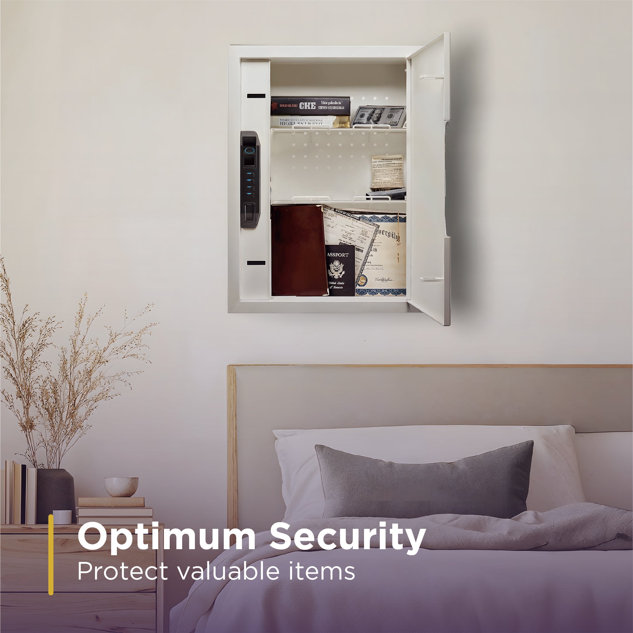 VenoTech™ Finger Vein In-Wall Safe