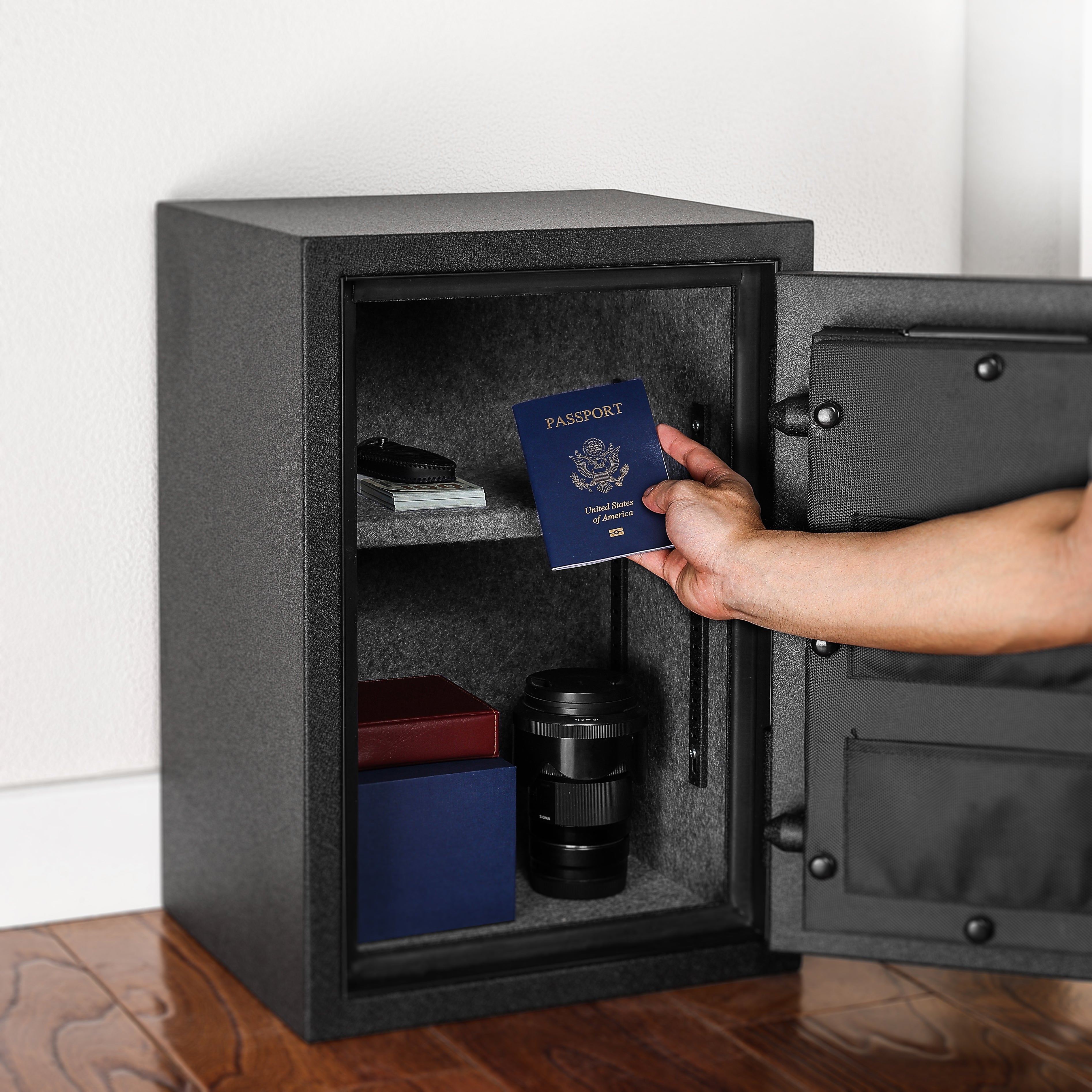 VenoTech™ Finger Vein Fireproof & Waterproof Safe 1.0 CF