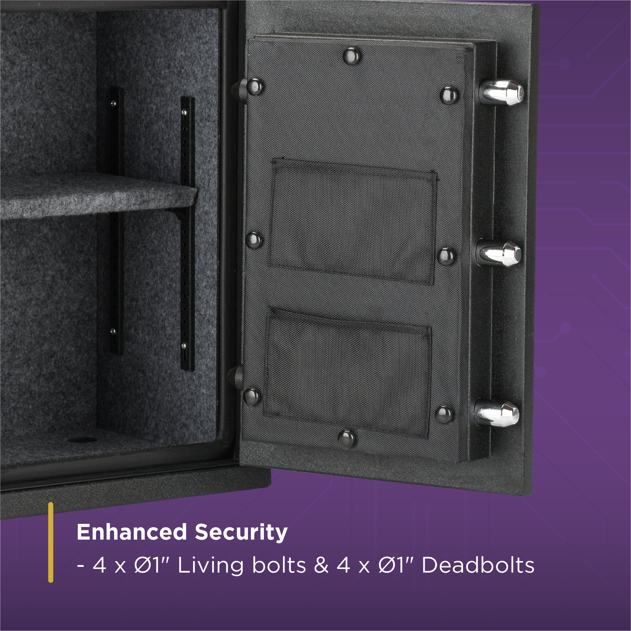VenoTech™ Finger Vein Fireproof & Waterproof Safe 1.0 CF