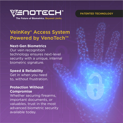 VenoTech™ Palm Vein Home & Office Safe
